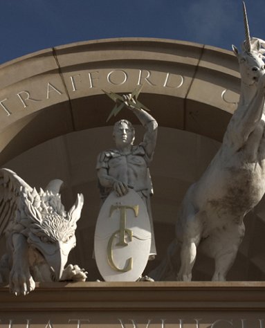 The Main entrance to the Trafford Centre